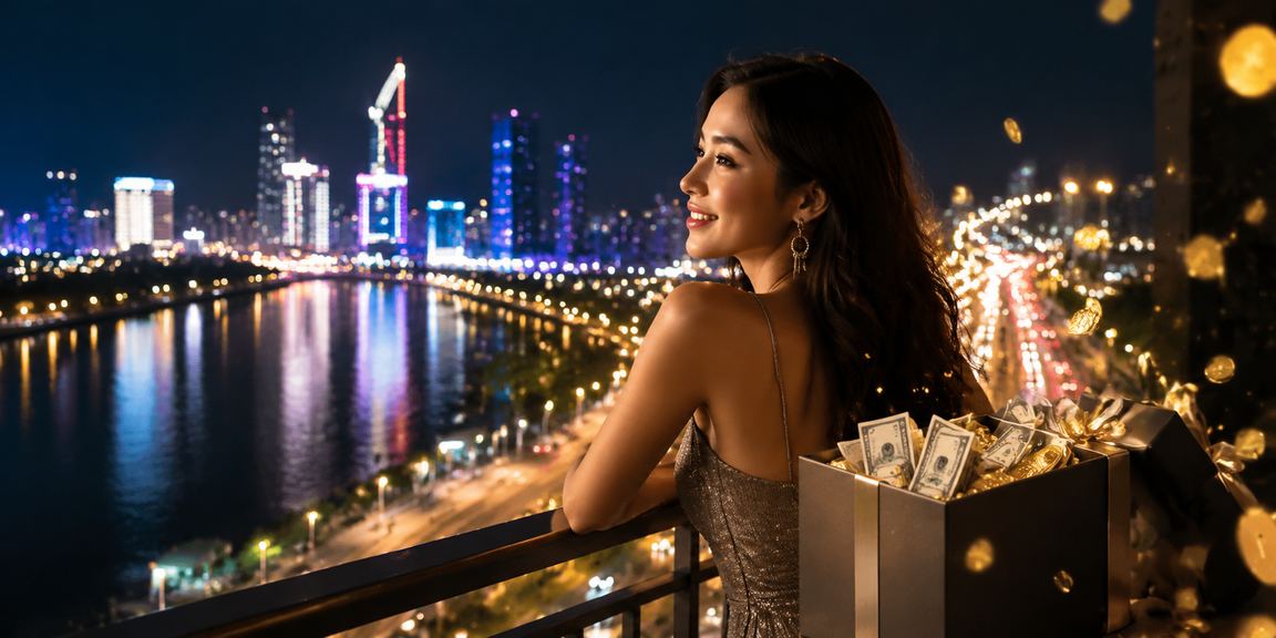 Không gian neon tại Hồ Chí Minh gợi nhắc bảo mật khi giải trí trực tuyến